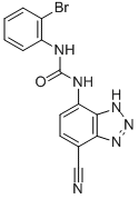1-(2-Bromo-phenyl)-3-(7-cyano-3H-benzotriazol-4-yl)-urea
